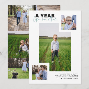 A Year Like No Other New Year Holiday Photo Card