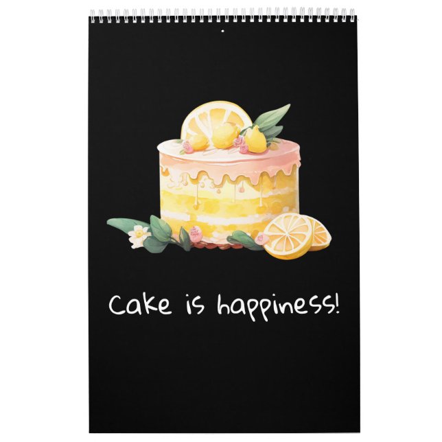 A year of cake inspiration calendar (Cover)