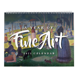 A Year of Fine Art   2021 Calendar