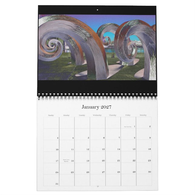 A Year Of Images Calendar (Jan 2027)