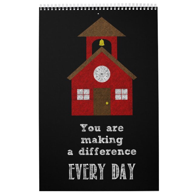 A year of teachers inspiration calendar (Cover)