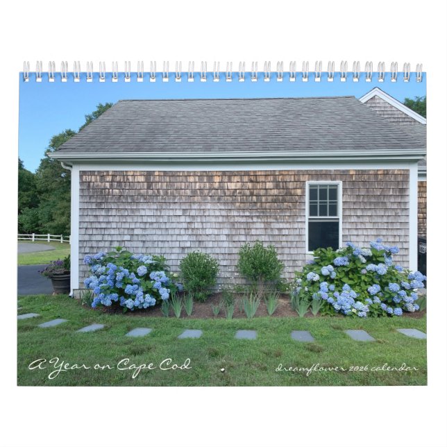 A Year on Cape Cod: dreamflower 2025 Calendar (Cover)