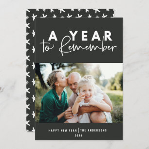 A year to remember modern photo new year