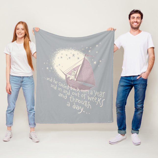 A Yearlong Voyage with Max Fleece Blanket (In Situ)