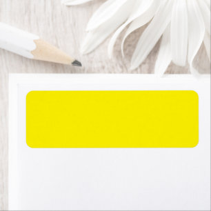 a yellow background with a black border