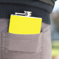 a yellow background with a black border