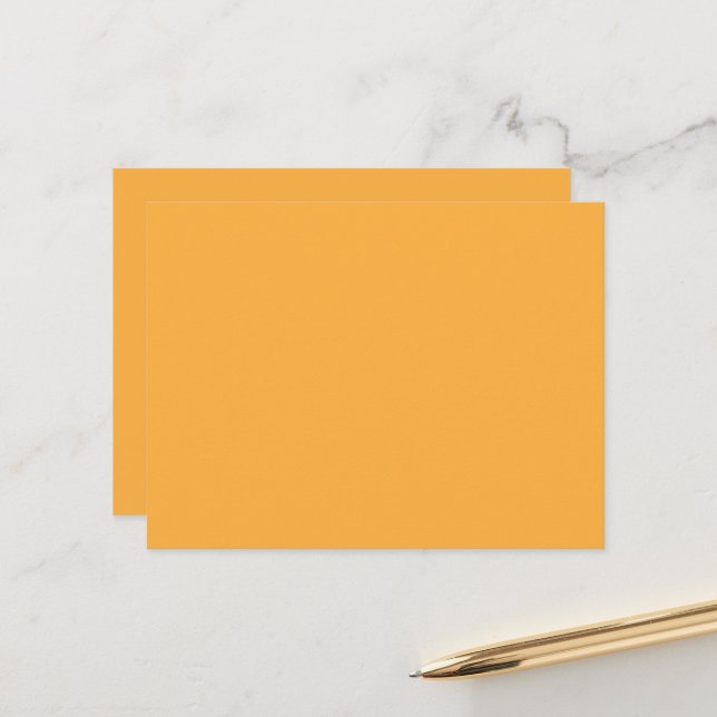 a yellow background with a black border postcard (Front/Back In Situ)