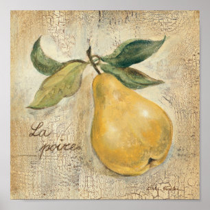 A Yellow Pear Poster