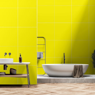 A yellow square centred on a clean white backgrou wallpaper