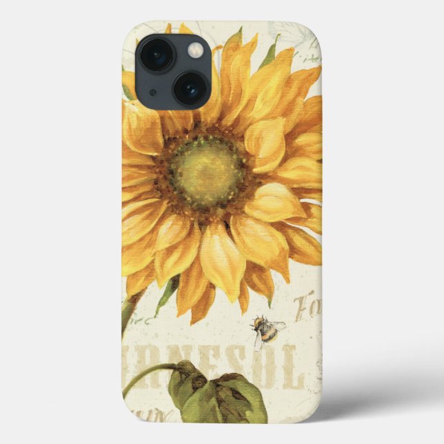 A Yellow Sunflower Case-Mate iPhone Case (Back)