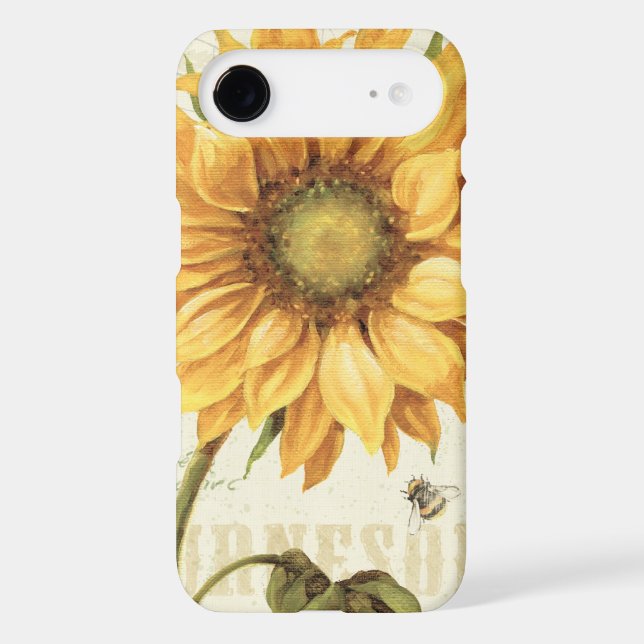 A Yellow Sunflower Case-Mate iPhone Case (Back)