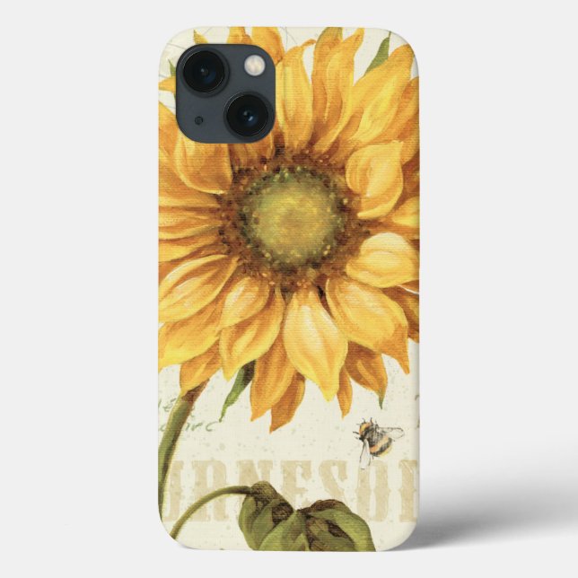 A Yellow Sunflower Case-Mate iPhone Case (Back)
