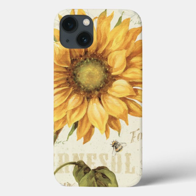 A Yellow Sunflower Case-Mate iPhone Case (Back)