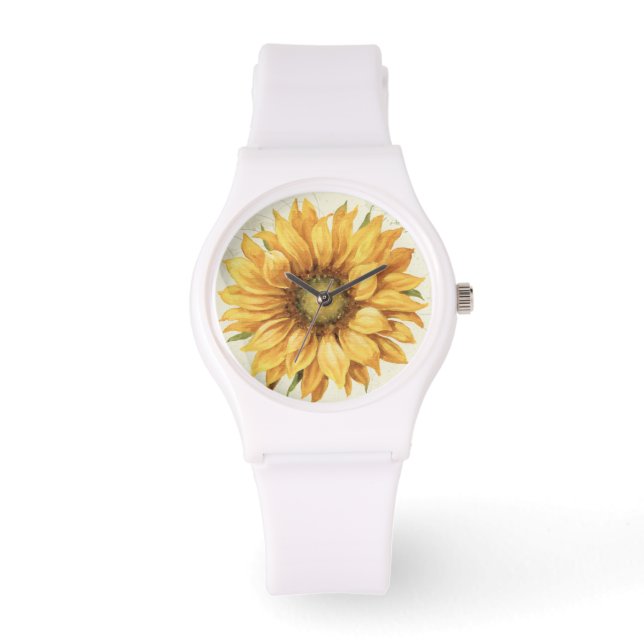 A Yellow Sunflower Watch (Front)