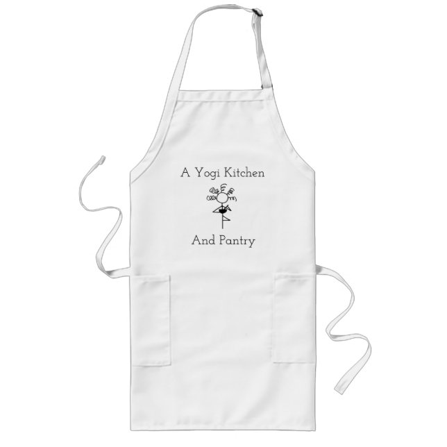 A Yogi Kitchen  Long Apron (Front)
