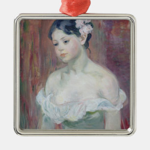 A Young Girl, 1893 Metal Tree Decoration