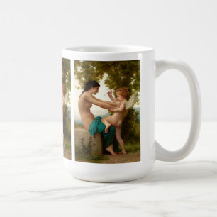A Young Girl Defending Herself Against Eros Coffee Mug