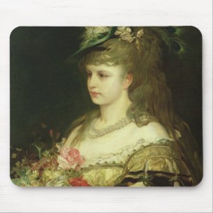 A Young Girl Mouse Pad