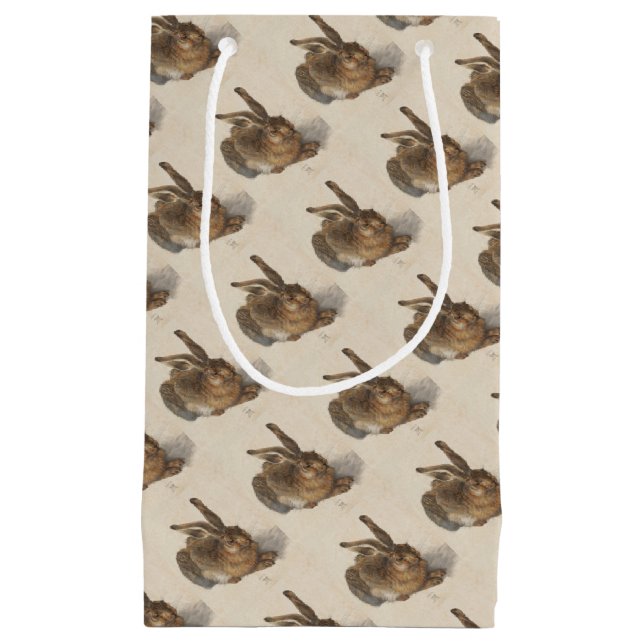 A Young Hare Small Gift Bag (Front)
