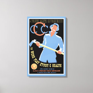 A Young Man's Opportunity Canvas Print