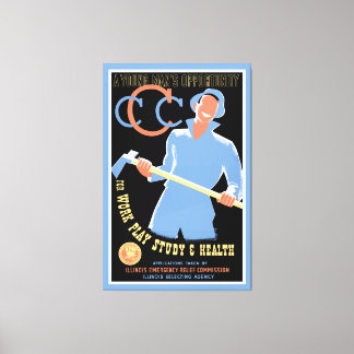 A Young Man's Opportunity Canvas Print