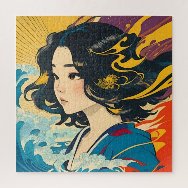A Young Vietnamese Woman Jigsaw Puzzle (Vertical)
