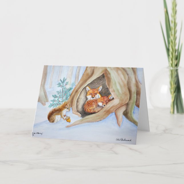 A Yuletide Offering Holiday Card (Front)