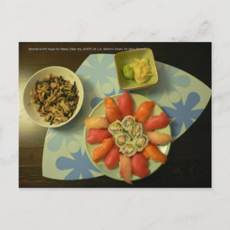 A Yum Meal... Postcard