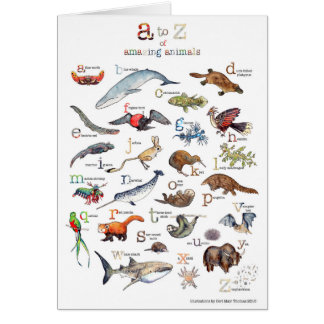 A-Z of amazing animals