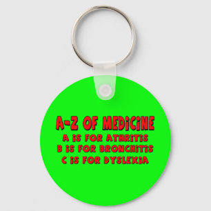 A-Z of Dyslexia Key Ring