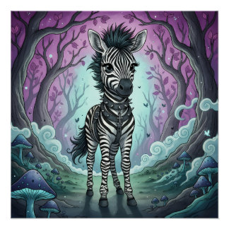 A Zebra’s Quest Poster