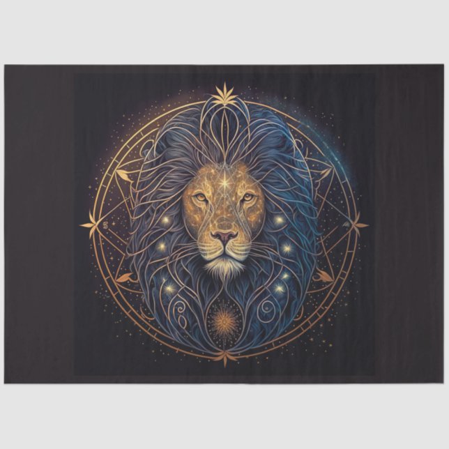 A Zodiac Series Design 12 Tissue Paper (Front)