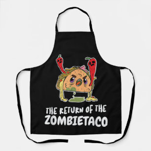 a zombie taco apron