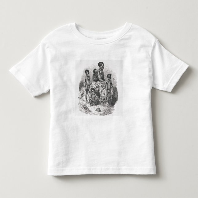 A Zulu family from The History of Mankind Toddler T-Shirt (Front)
