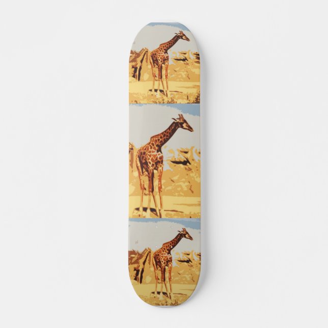 AA- Awesome Giraffe Skateboard (Front)