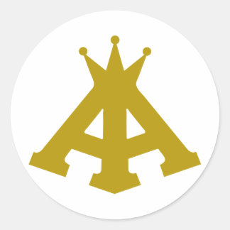 AA-real Classic Round Sticker