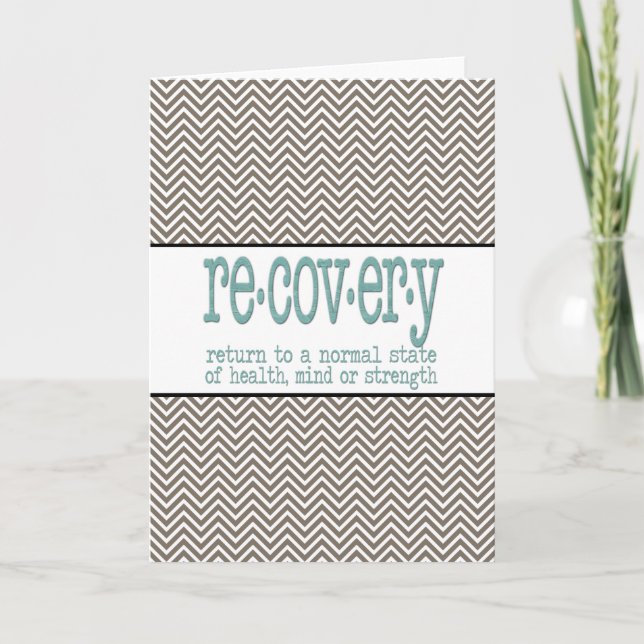 AA Recovery Definition Card (Front)