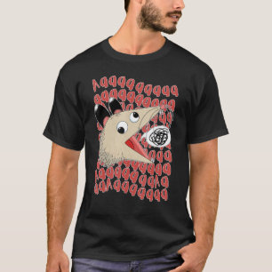 AAAA  Stressed Screaming Possum Eat Trash Street C T-Shirt