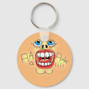 AAAAAAHHH! Screaming Face Key Ring
