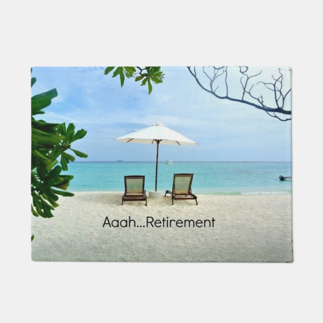 Aaah...Retirement, Doormat (Front)
