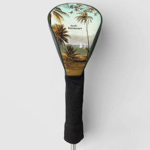 Aaah...Retirement, Florida scene, Golf Head Cover