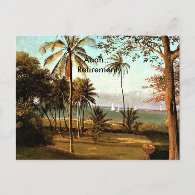 Aaah...Retirement, Florida Scene, Postcard (Front)