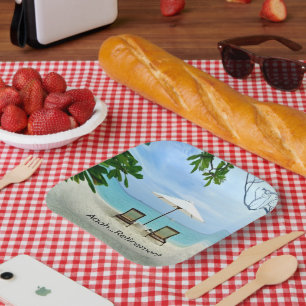 Aaah...Retirement Paper Plate