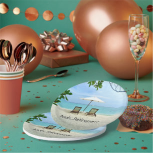 Aaah...Retirement Paper Plate