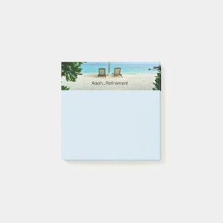 Aaah...Retirement Post-it Notes