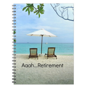 Aaah...Retirement, relaxing at the beach Notebook