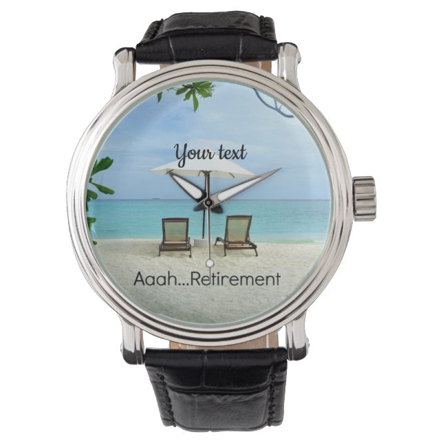 Aaah...Retirement TEMPLATE Watch (Front)
