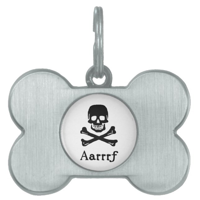 Aaarrrf Pet Tag (Front)