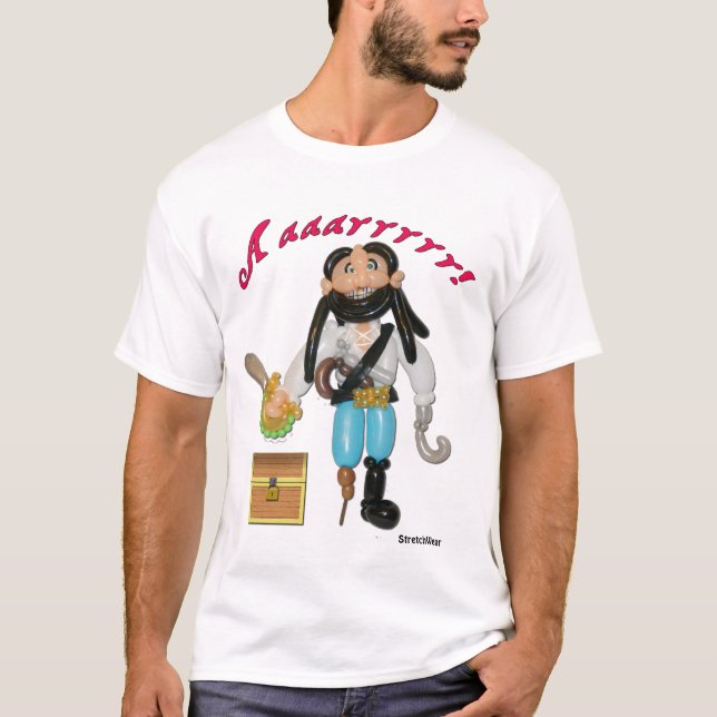 Aaarrrrr, Balloon Pirate Shirt (Front)