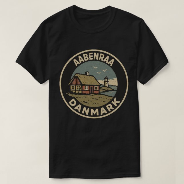 Aabenraa, Denmark Danmark  T-Shirt (Design Front)